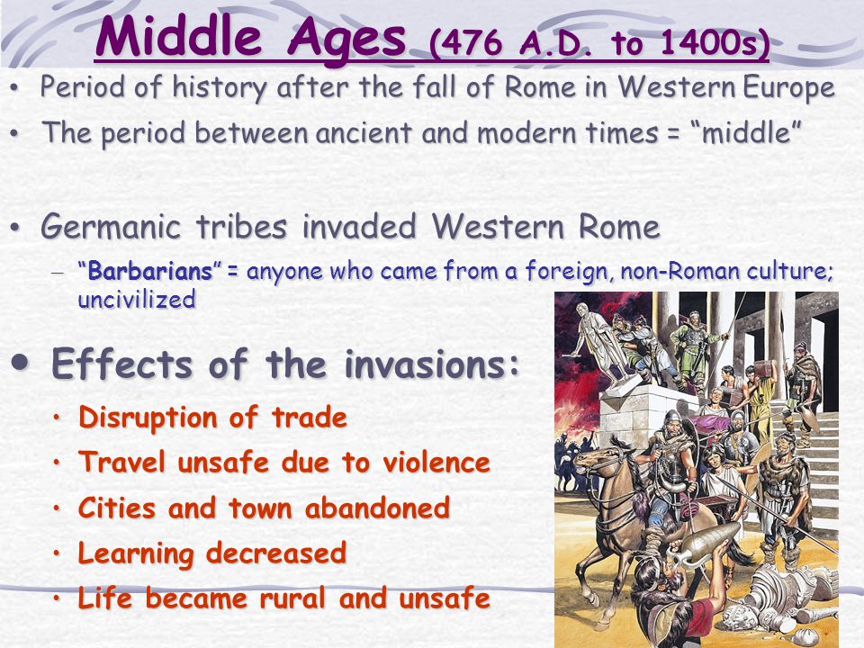 What was the impact of foreign invasions on the roman empire